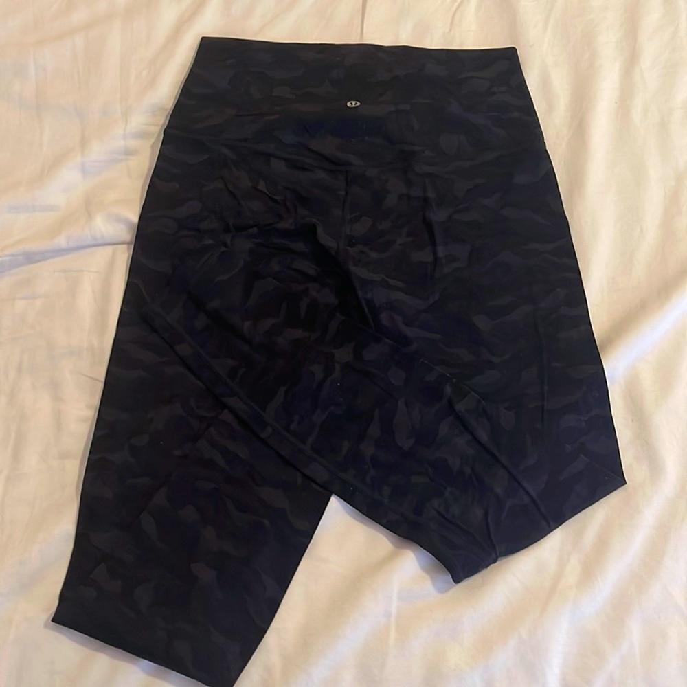 Lululemon black camo leggings